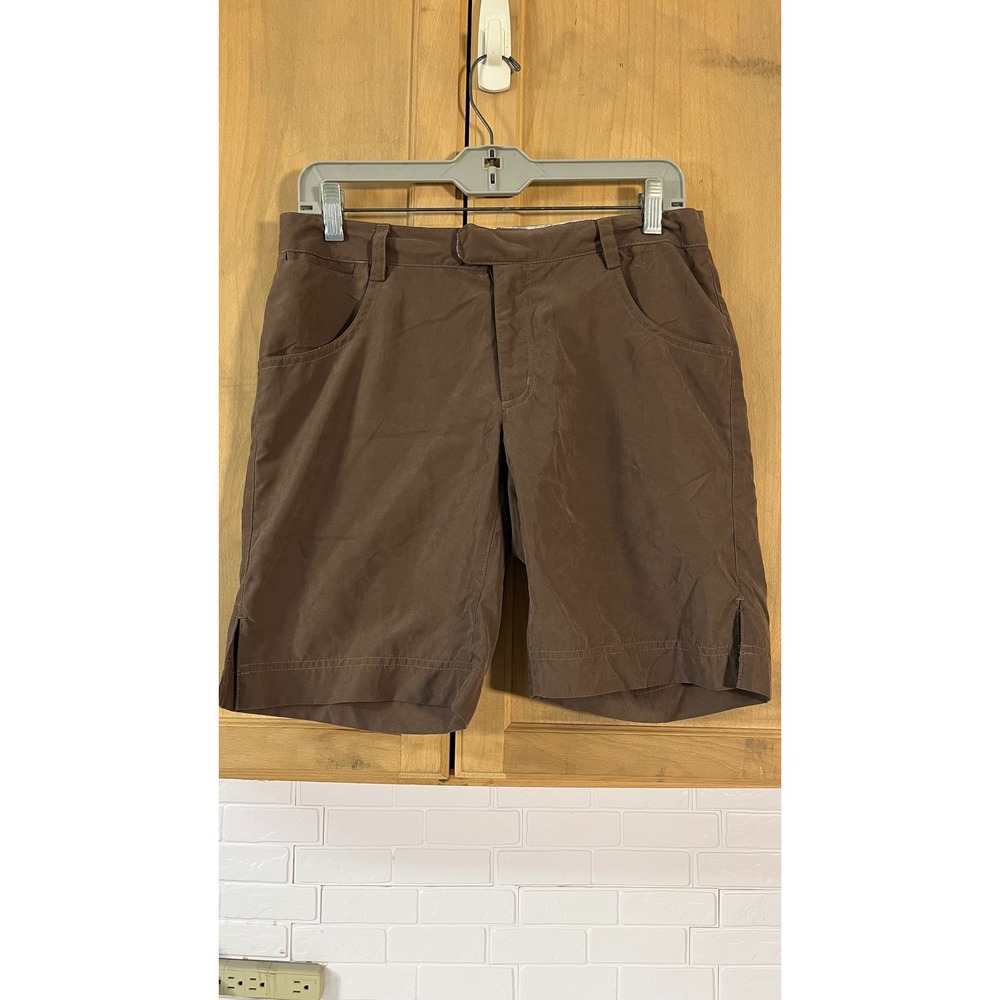 Marmot Beth Rodden Shorts Womens 6 Brown Excellent Hiking Outdoor Activewear